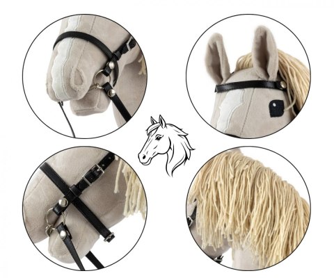 Koń na kiju Hobby Horse Light Grey szary Milly Mally