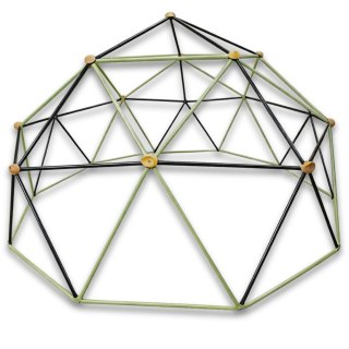 Kopuła Wspinaczkowa Ogrodowa Dla Dzieci Plac Zabaw 370x180 cm 12FT