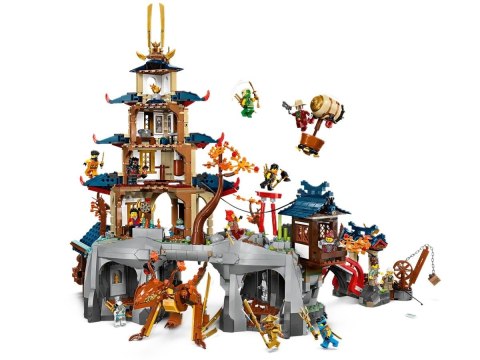 LEGO Ninjago 71814 - Turniejowe miasto ze świątynią