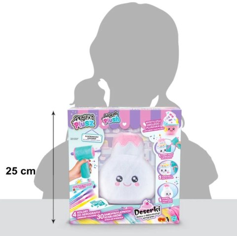 Projekt Plusz Deserki - Kreatywny zestaw z elektronicznym aerografem, Urodzinowy Torcik