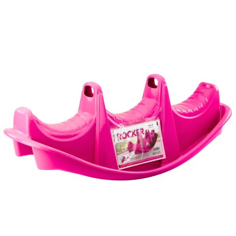 Bujak Trzyosobowy Rocker Jednorożec Kołyska Naklejki Różowy 2080