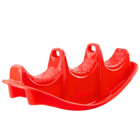 Bujak Trzyosobowy Rocker Wąż Kołyska Naklejki Czerwony 2080