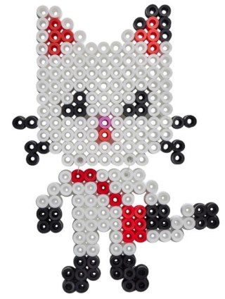 Hama Maxi koraliki i podstawka w pudełku Koci Domek Gabi