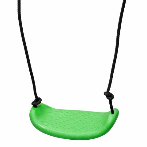 Huśtawka Ogrodowa Bocianie Gniazdo Siedzisko 2w1 Stelaż Czarny 260x173 cm