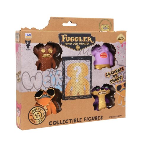 FUGGLER S3 GOLD EDITION FIGURES - 5 PACK DELUXE BOX (ASSORTMENT)