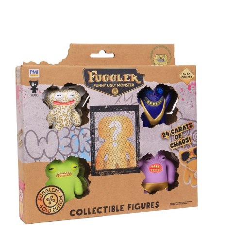 FUGGLER S3 GOLD EDITION FIGURES - 5 PACK DELUXE BOX (ASSORTMENT)