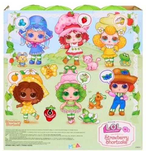 L.O.L Surprise Laleczka w truskawkowym domku mix