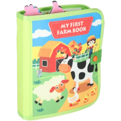 Książeczka sensoryczna edukacyjna manipulacyjna farma Kik Sp. z o. o. Sp. k.