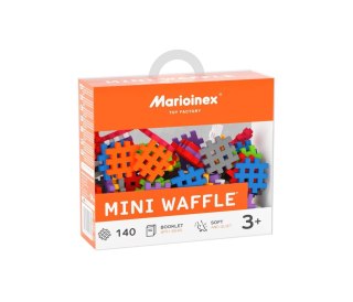 Klocki konstrukcyjne Marioinex Mini Waffle, 140 elementów