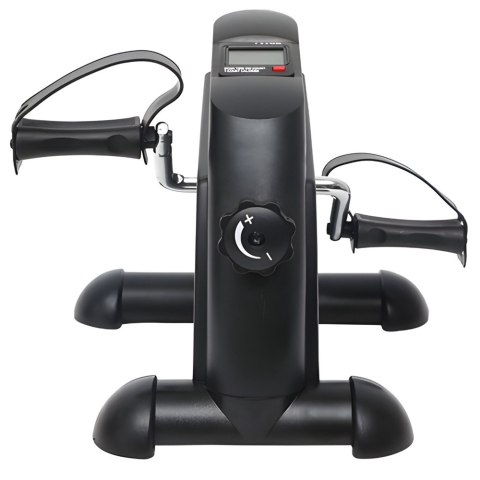 Mini Rowerek Treningowy Rotor Rehabilitacyjny 2w1 Wyświetlacz LCD Czarny