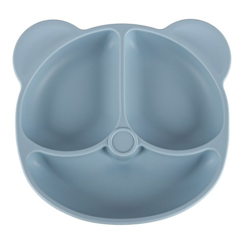 Naczynia silikonowe dla dzieci zestaw 8 elementów niebieski Kik Sp. z o. o. Sp. k.