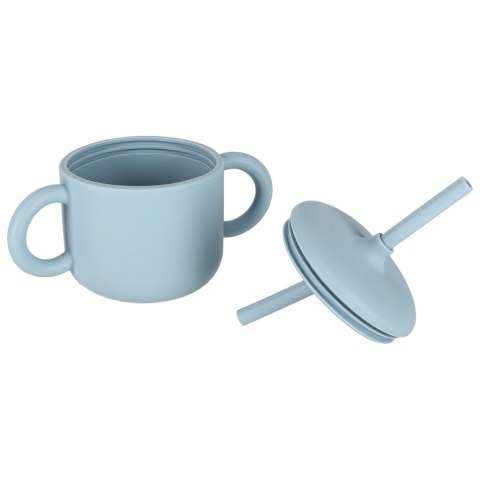 Naczynia silikonowe dla dzieci zestaw 8 elementów niebieski Kik Sp. z o. o. Sp. k.