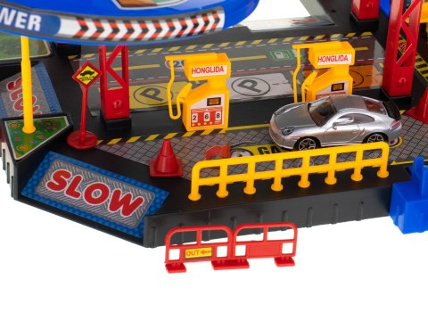 Parking samochodowy garaż wielopoziomowy piętrowy stacja benzynowa myjnia Kik Sp. z o. o. Sp. k.