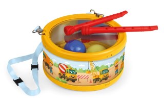 Śmieszny bębenek - Plac budowy 17 cm