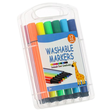 Zabawka interaktywna edukacyjna robot nauka rysowania fiszki mazaki pomarańczowy Kik Sp. z o. o. Sp. k.