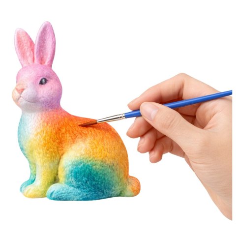 Zestaw Do Malowania Styropianowych Ozdób Zając Farby Pędzelek