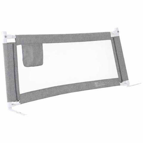 Barierka do łóżka ochronna zabezpieczenie blokada osłona 140cm szara Kik Sp. z o. o. Sp. k.