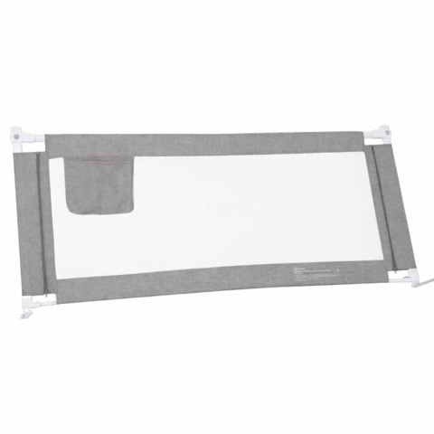 Barierka do łóżka ochronna zabezpieczenie blokada osłona 160cm szara Kik Sp. z o. o. Sp. k.