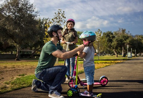 Hulajnoga Razor A5 Lux, różowa (13073064)