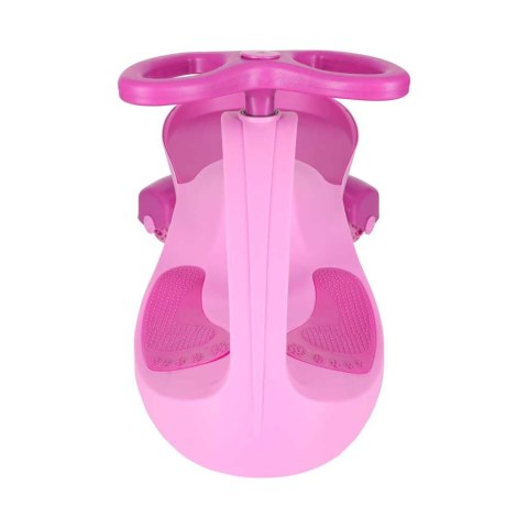 Jeździk grawitacyjny LED Swing Fix S3 świecące koła różowy Kik Sp. z o. o. Sp. k.