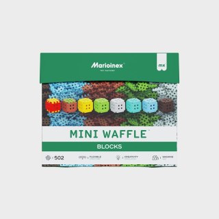 Klocki konstrukcyjne Marioinex Mini Waffle, 502 elementy