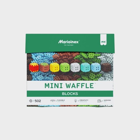Klocki konstrukcyjne Marioinex Mini Waffle, 502 elementy