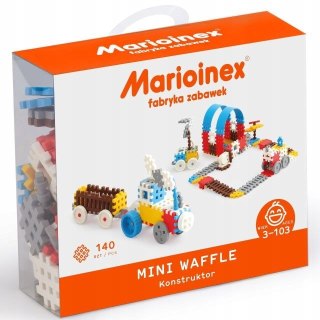 Klocki konstrukcyjne Marioinex Mini Waffle Zestaw 1, 140 elementów