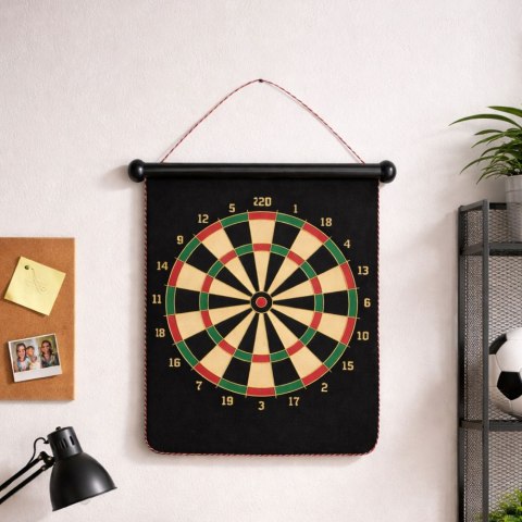 Magnetyczna Tarcza Do Rzutek Dwustronna Zestaw Gra Zręcznościowa Dart Tuba