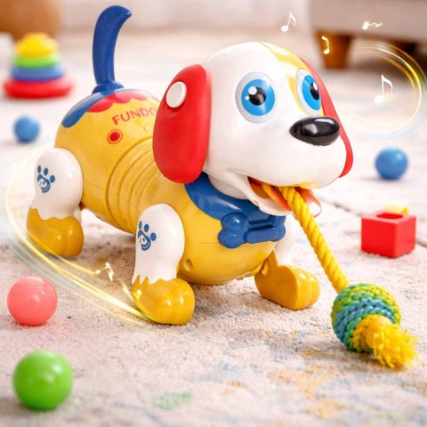 Pies piesek interaktywny z kością robot reaguje na dotyk Kik Sp. z o. o. Sp. k.