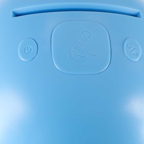 Zabawka interaktywna edukacyjna robot nauka rysowania fiszki mazaki niebieski Kik Sp. z o. o. Sp. k.