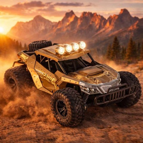 Samochód zdalnie sterowany Drift terenowy 20 km/h brązowy Kik Sp. z o. o. Sp. k.