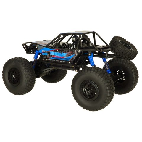 Samochód zdalnie sterowany na pilota RC Crawler Climbing Car 1:10 4WD 48cm niebieski Kik Sp. z o. o. Sp. k.