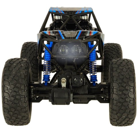 Samochód zdalnie sterowany na pilota RC Crawler Climbing Car 1:10 4WD 48cm niebieski Kik Sp. z o. o. Sp. k.