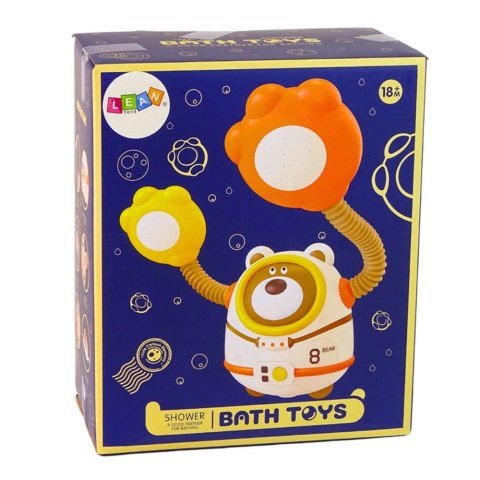 Zabawka Do Wody Kąpieli Miś Astronauta Prysznic Z Obiegiem Wody Przyssawki