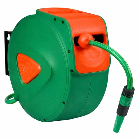 Bęben Ścienny Zwijacz Automatyczny z Wężem Ogrodowym 20m + 2m