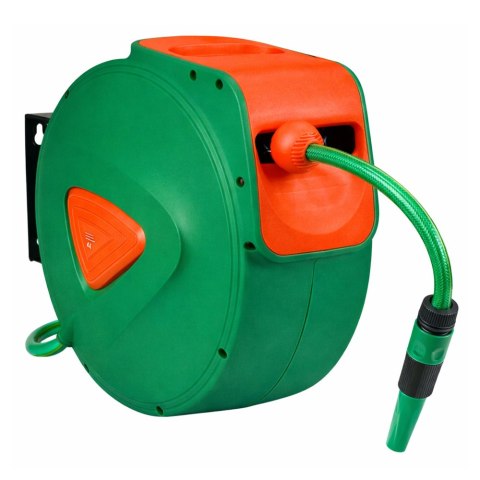Bęben Ścienny Zwijacz Automatyczny z Wężem Ogrodowym 30m + 2m