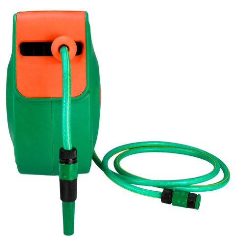 Bęben Ścienny Zwijacz Automatyczny z Wężem Ogrodowym 30m + 2m