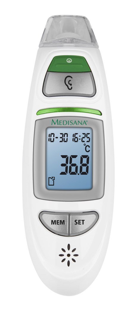Termometr wielofunkcyjny na podczerwień Medisana TM 750 Connect dokładność pomiaru 0,2 °C | pamięć do 30 pomiarów