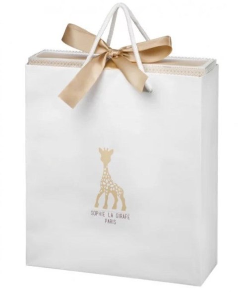 Zestaw prezent. Żyrafa Sophie z gryzakiem na kółku 000013 (WYPRZEDAŻ)