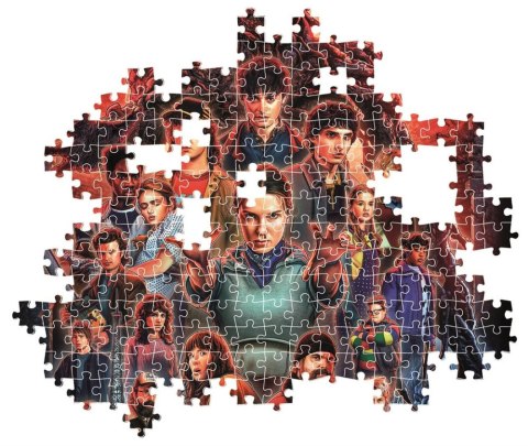 Puzzle 1000 NETFLIX STRANGER THINGS 5 Plakat Clementoni 37096