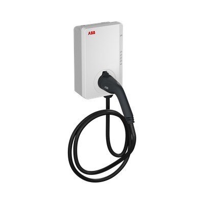 Stacja ładowania ABB Terra AC W22-G5-R-C-V2-0 wallbox Typ 2, 22kW, przewód 5m, zasilanie z 3 faz/32A, Bluetooth, Wi-Fi, Ethernet