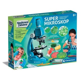 Zestaw Clementoni - Super mikroskop