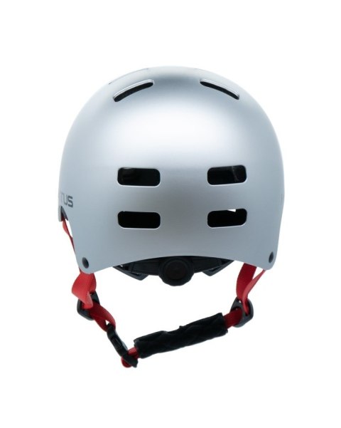 Kask rowerowy Motus MD-107 rozmiar M, srebrny (MOTHAM30S)