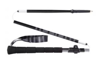 Kije trekkingowe VIKING Kettera Pro Long Grip Trekking 37-135cm, czarne