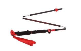 Kije trekkingowe składane VIKING Spider FS Trekking 35-130cm, czerwone
