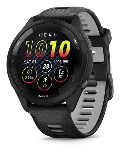Zegarek Garmin Forerunner 265, 46mm AMOLED Black