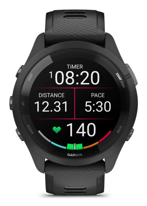 Zegarek Garmin Forerunner 265, 46mm AMOLED Black