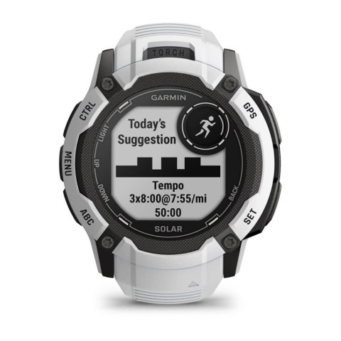Zegarek Garmin Instinct 2X Solar, 50mm Whitestone