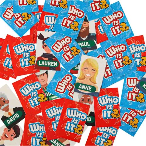 Gra pamięciowa Zgadnij kto to? tablice + karty Kik Sp. z o. o. Sp. k.