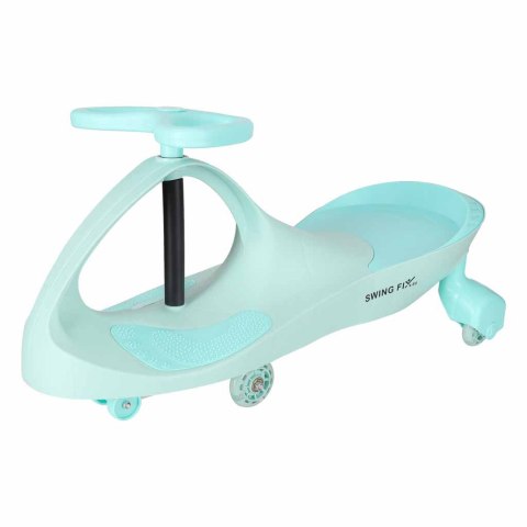 Jeździk grawitacyjny LED Swing Fix S3 świecące koła miętowy Kik Sp. z o. o. Sp. k.